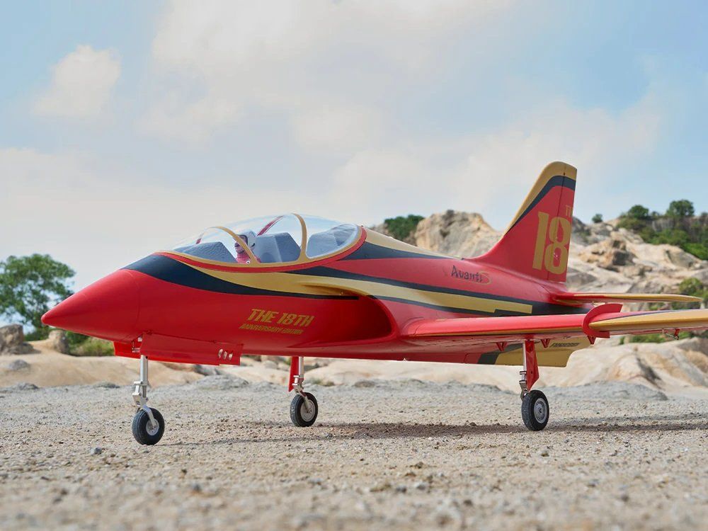 FMS Modellismo RC: FMS EDF Jet 90, Avanti 18th Anniversary Ed. Jubiläumsversion – Nuovo e nell'imballaggio originale da Entlebuch venduto da Hebu 1