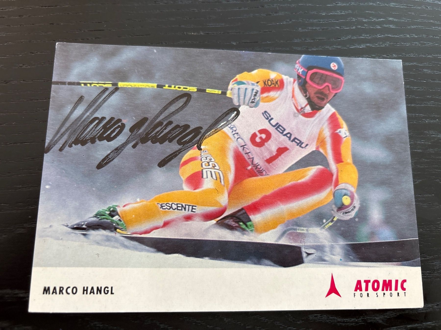Autografi: Marco Hangl – Usato da Uetendorf venduto da hoisle