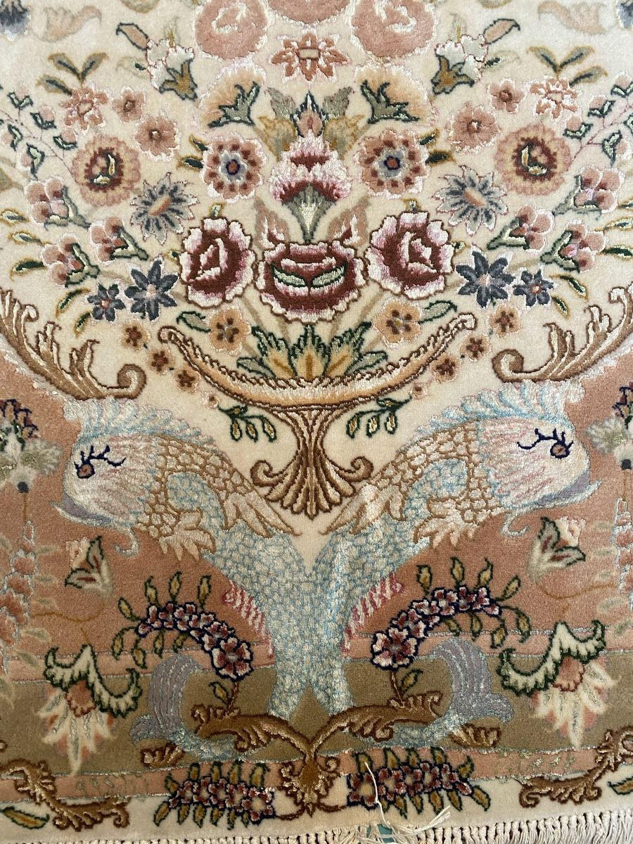 Tappeti: Perserteppich Tabriz Seidenkette 358x245 pro. Gewaschen – Usato da Zürich venduto da Simodo 7