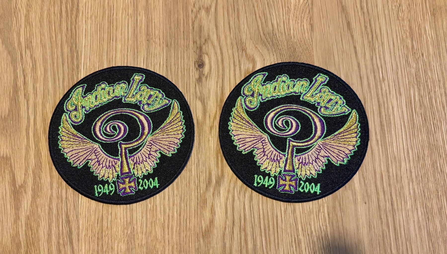 Insignes: 2 écussons Indian Larry – Neuf (Voir description) à Losone par courrier 2