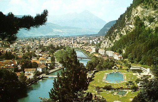Cartoline postali: INTERLAKEN Standbad – Nuovo (secondo la descrizione) da Jona venduto da philajona