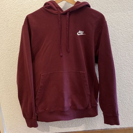 Nike Hoodie Gr. S Bordeauxrot Weinrot