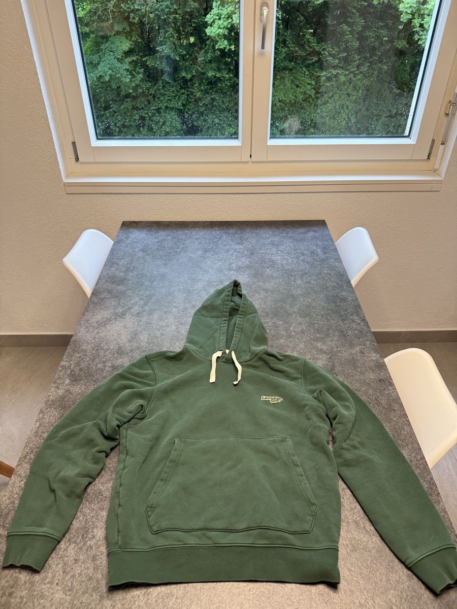 Lacoste Maglioni & Felpe: Pull à capuche Lacoste vert pour homme, Taille Us S – Usato da Grand-Lancy venduto da VERJUS22