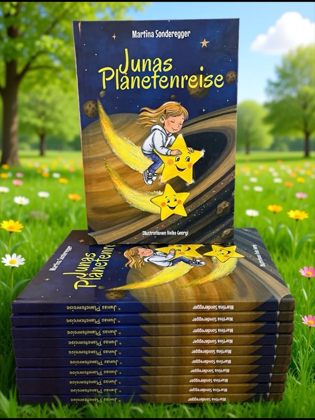 Bücher: Kinderbuch Junas Planetenreise – Neu und originalverpackt aus Böckten von Nin1ji2