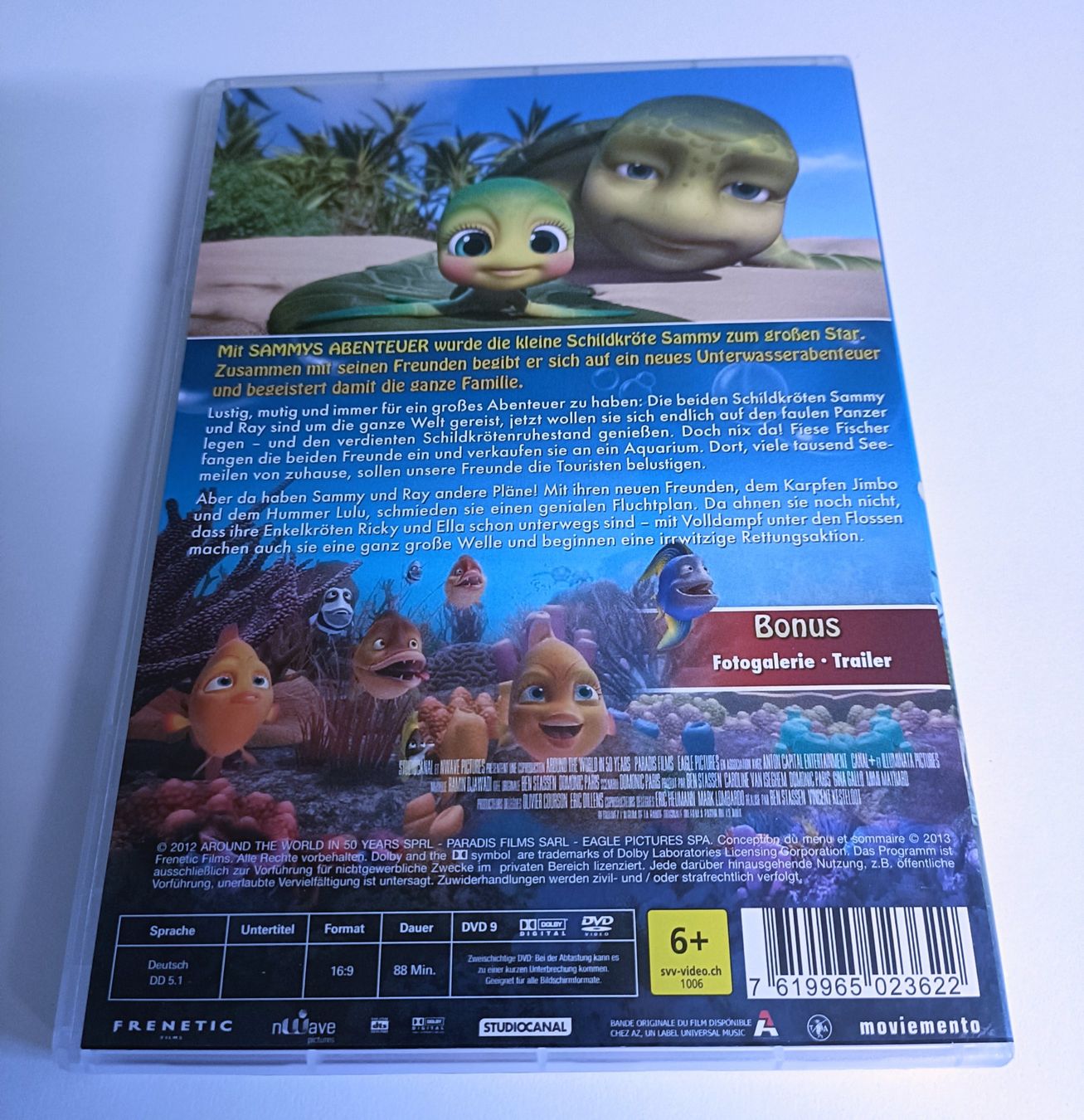 Tutti i DVDs: DVD - Sammys Abenteuer 2 – Usato da Köniz venduto da Movieportal007 1