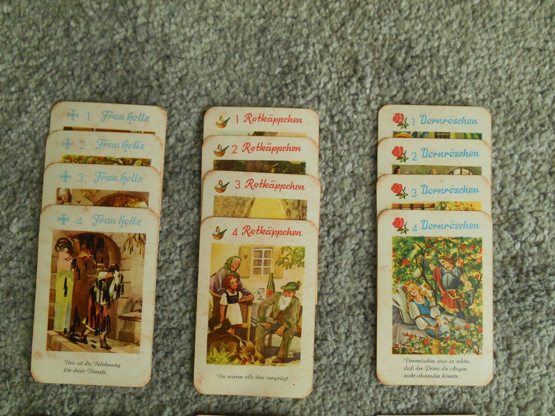 Jeux: Antikes "Märchen-Quartett" – D'occasion à Möhlin par bekapame 2