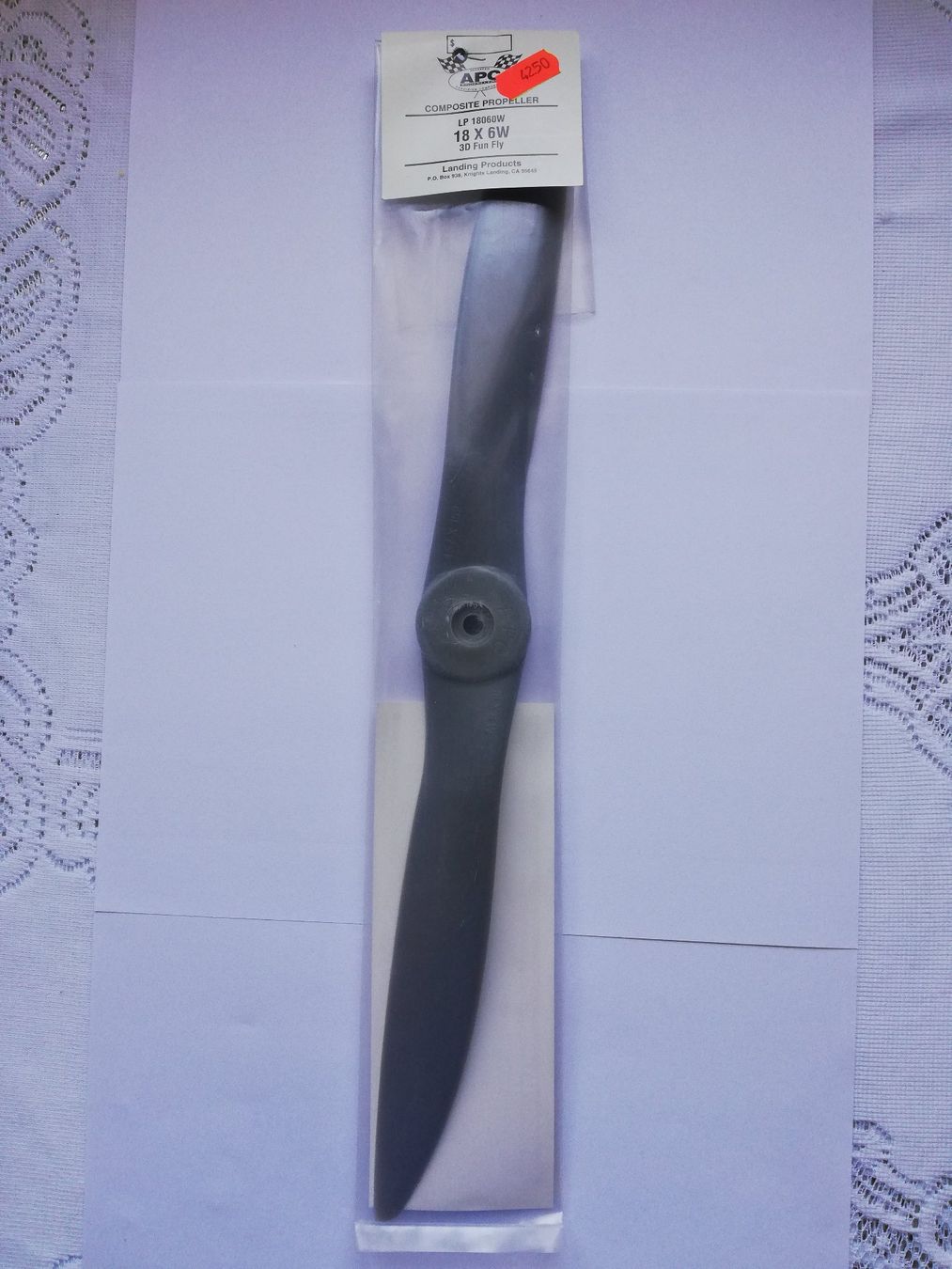 Modellismo RC: APC Propeller 2-Blatt 18 x 6W 3D Fun Fly – Nuovo e nell'imballaggio originale da Flüh venduto da AMS-Modellbau