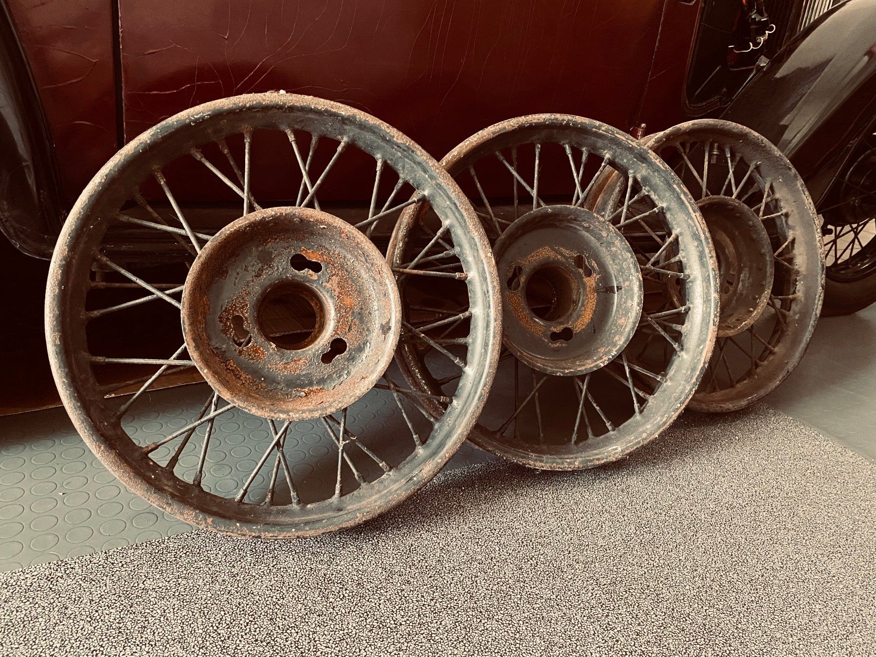 Austin Tutti pezzi di ricambio auto: Austin 7 SEVEN Felgen – Usato da Dachsen venduto da ColdChisel 6