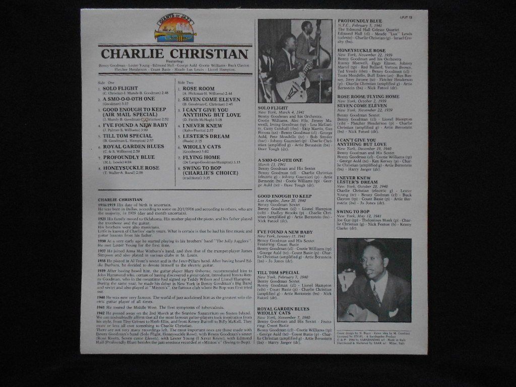 Schallplatten: CHARLIE CHRISTIAN – Gebraucht aus Bex von Giorgiob 1