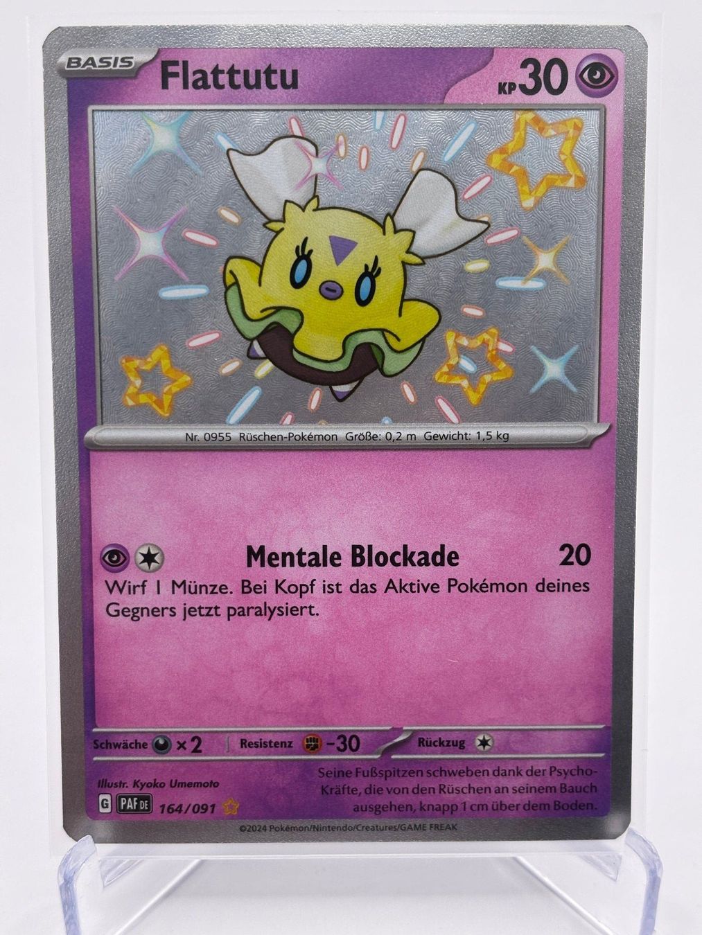 Pokémon Carte collezionabili: Paldeas Schicksale - Flattutu  (PAF 164) - DE – Nuovo (secondo la descrizione) da Allschwil venduto da Bullach
