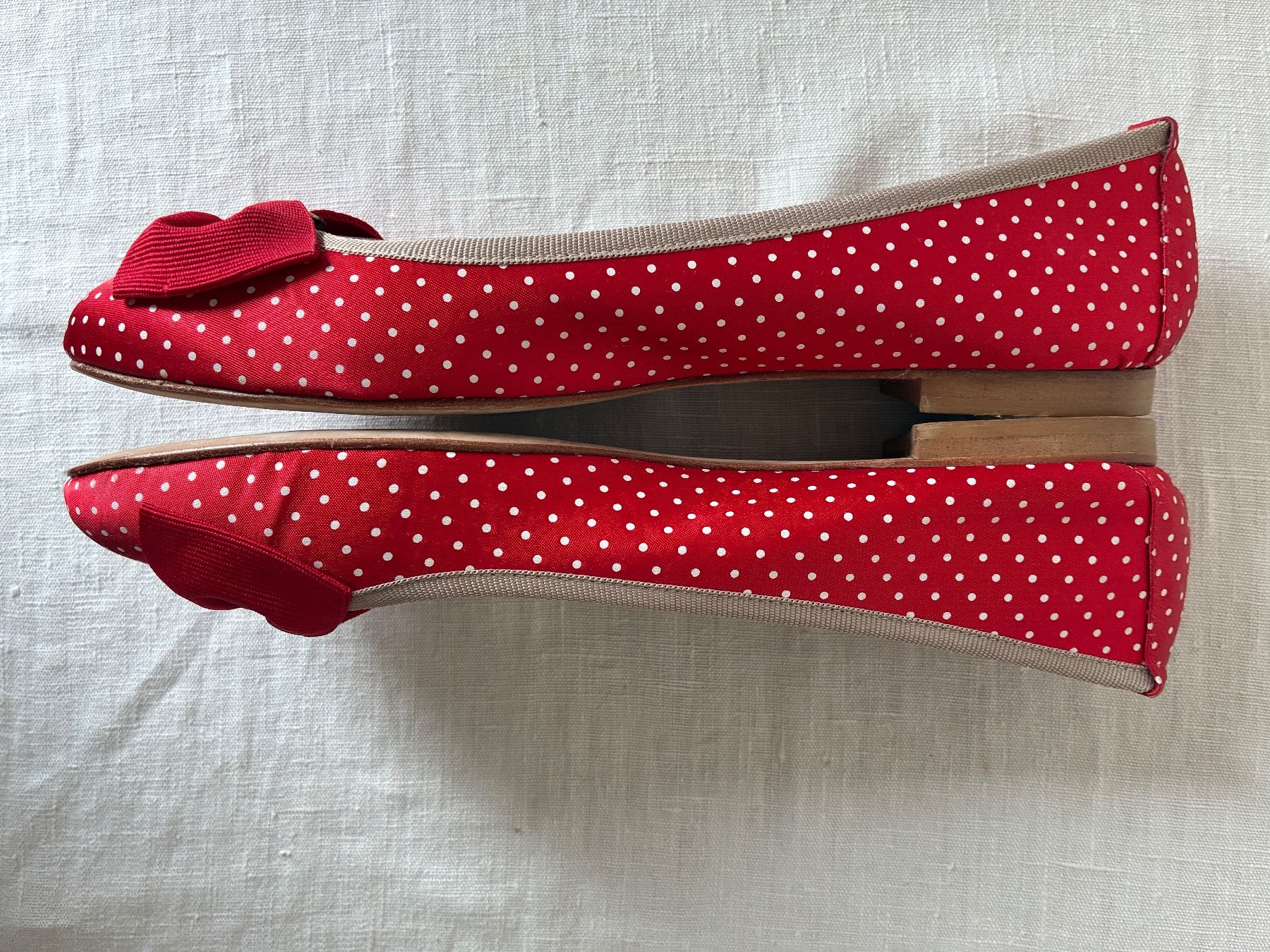 Scarpe da donna: Neue Ballerina Stoff/Leder 41 – Usato da Herzogenbuchsee venduto da filoferro 4