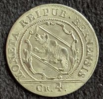 BERN 1 Batzen (4 Kreuzer) 1818 vorz+, wunderschönes Exemplar
