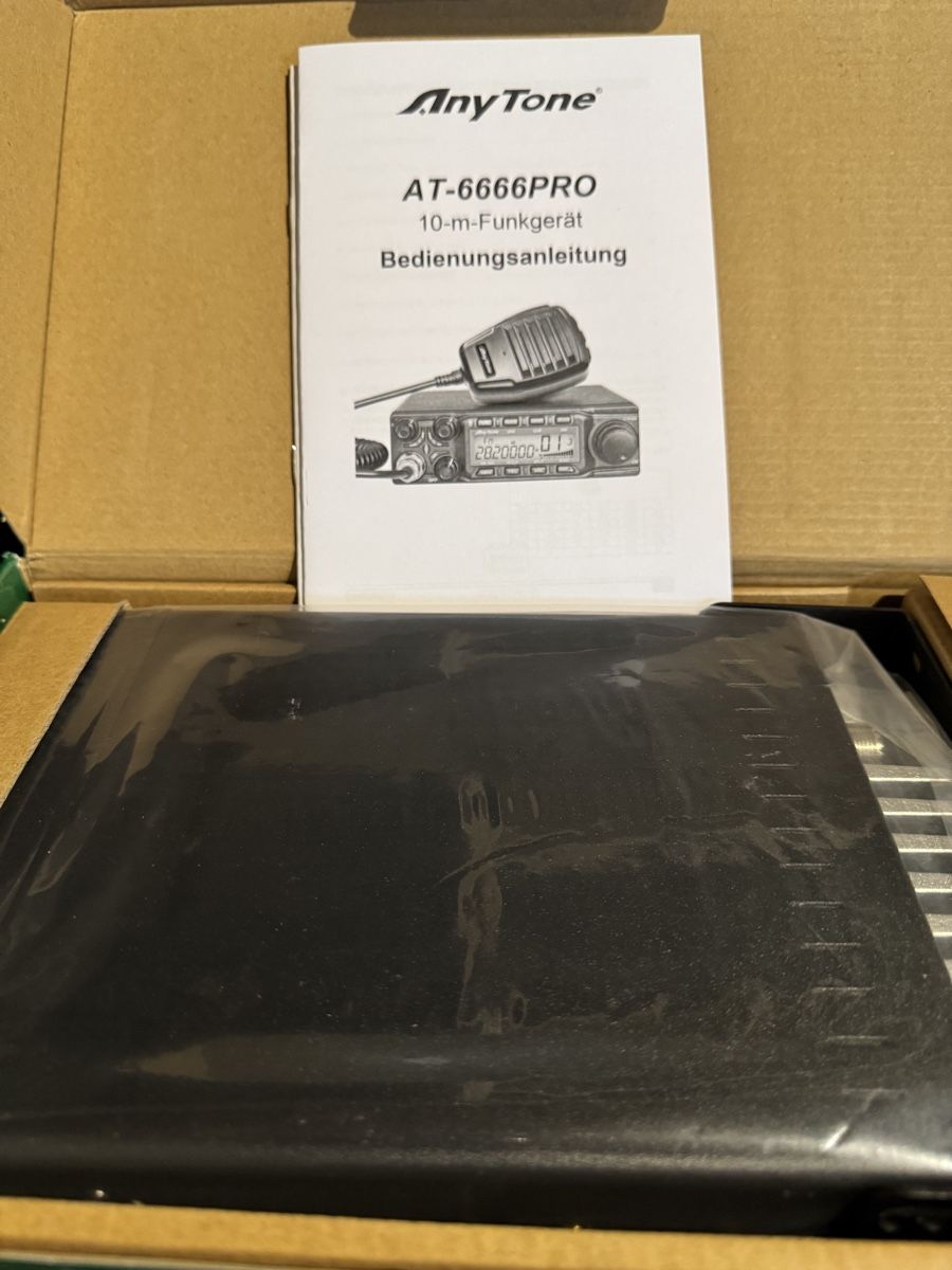 Radiocomunicazione: AnyTone AT-6666PRO 10m Funkgerät – Nuovo e nell'imballaggio originale da Sternenberg venduto da Mcfraui 1