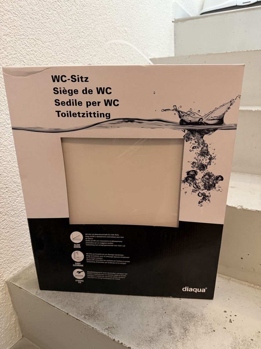 Diaqua WC: Neu - WC Sitz von Diaqua – Nuovo e nell'imballaggio originale da Oberhasli venduto da cha_zdf9