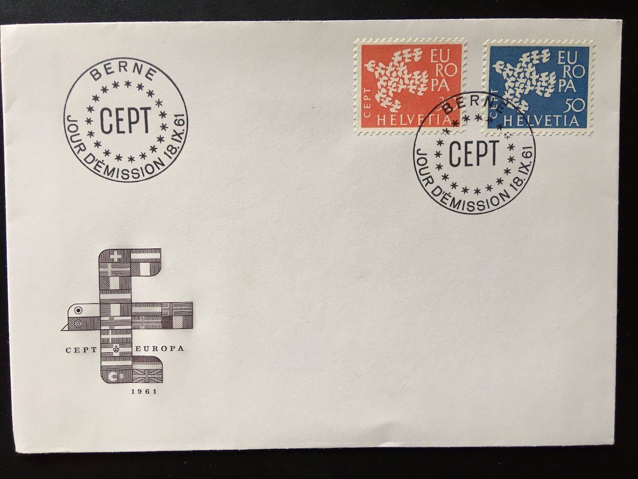 Tutti i francobolli: Lot 5 diverse Belege 1961-74 – Usato da Nesslau venduto da zueri6 1