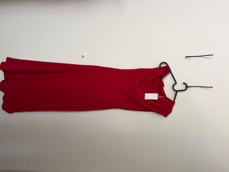 MANGO New Satin red dress  size S - wedding guest