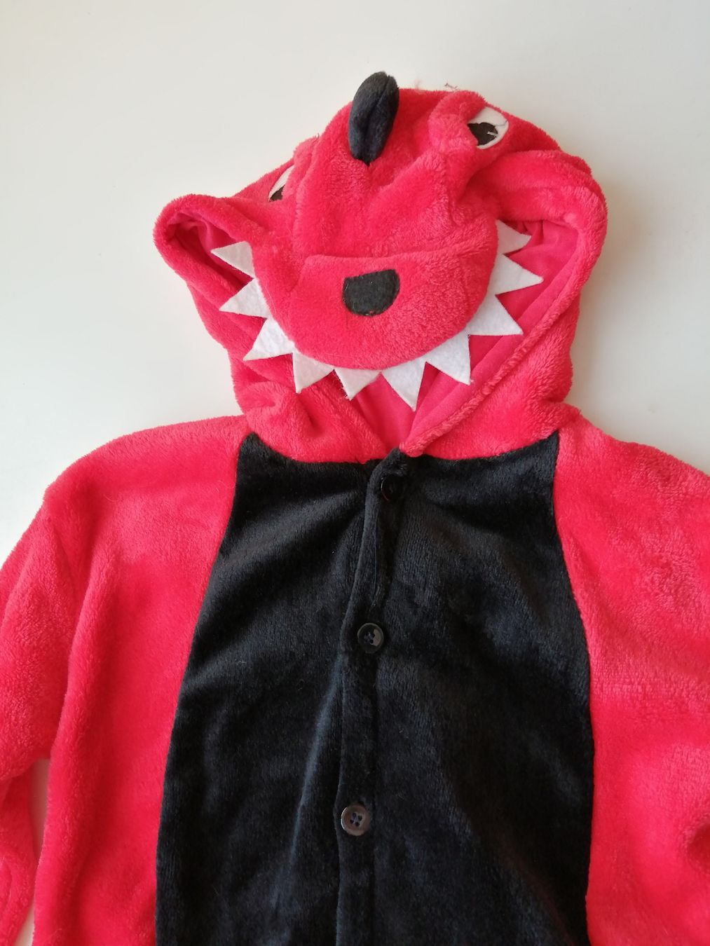 Costumi: Fasnachtskostüm Drache, Grösse 100  warm und kuschelig – Usato da Honau venduto da holunder3 1