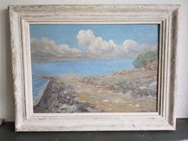 Henri Alin ( Paris 1885 - Lausanne 1968) Huile ancienne