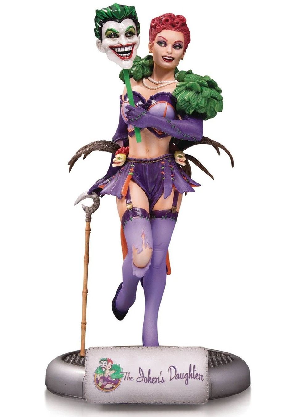Statuette: DC Bombshells The Joker's Daughter 9" Statue – Usato da Oberentfelden venduto da FiguresAndGamesPlace