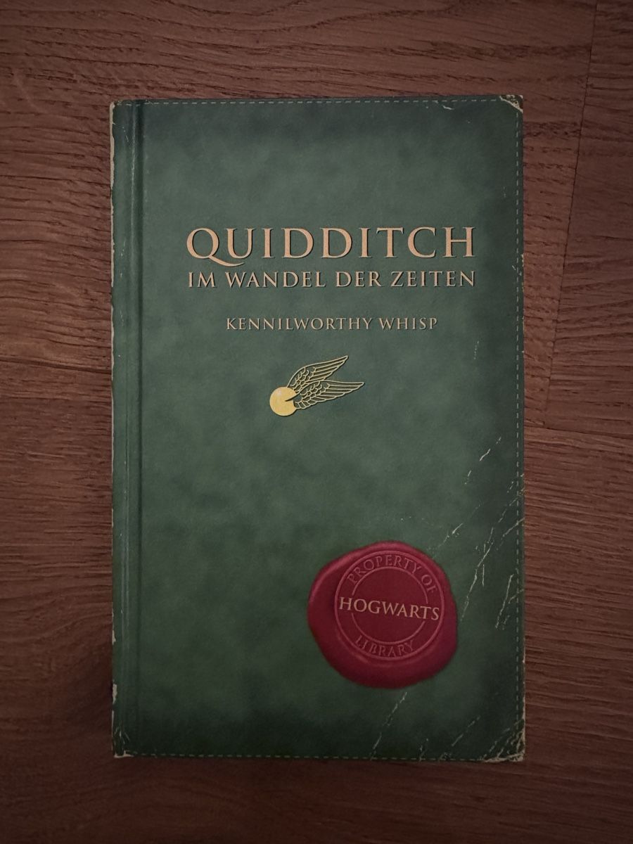 Libri: Quidditch im Wandel der Zeiten Harry Potter – Nuovo (secondo la descrizione) da Zunzgen venduto da Blueberry87