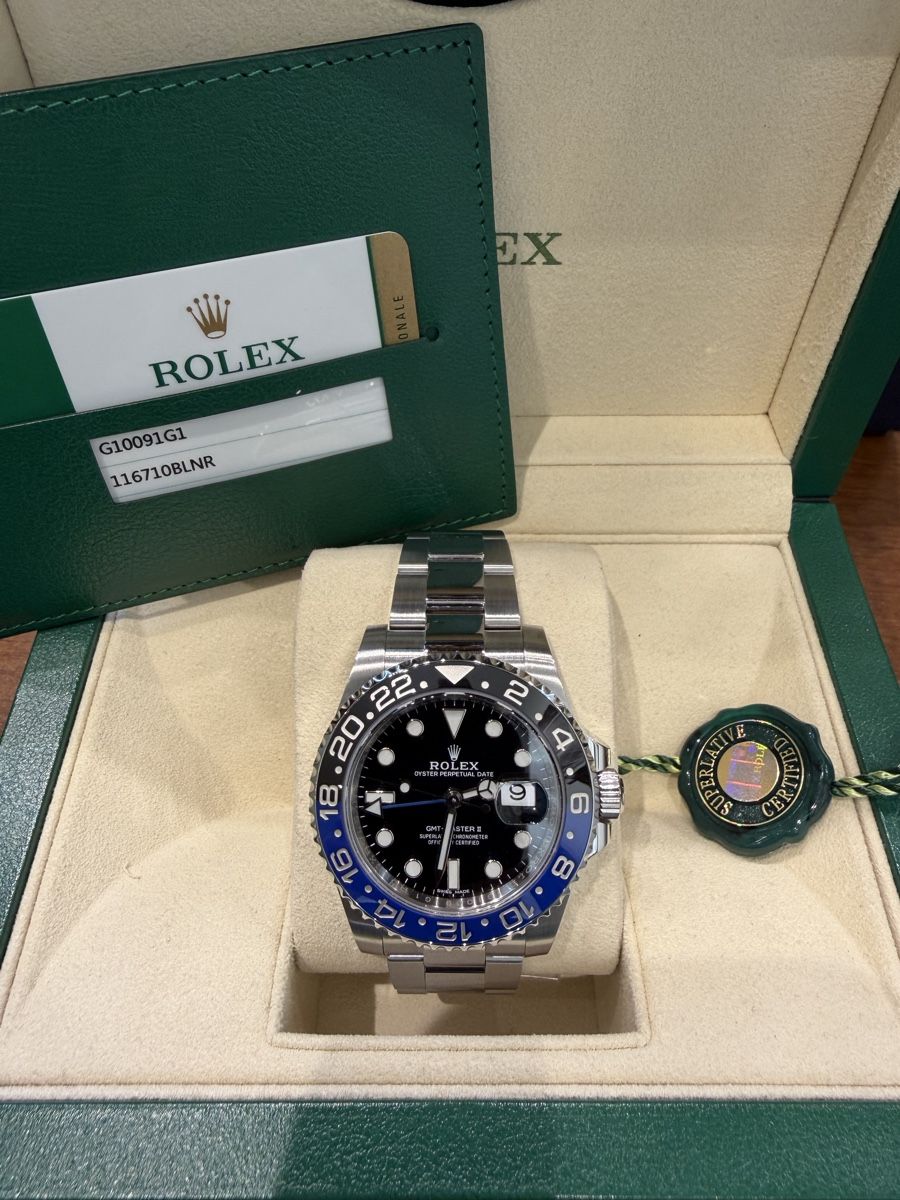 Rolex Orologi: Rolex gmt master 2 ( Batman ) – Usato da Genève venduto da Heritage_geneve