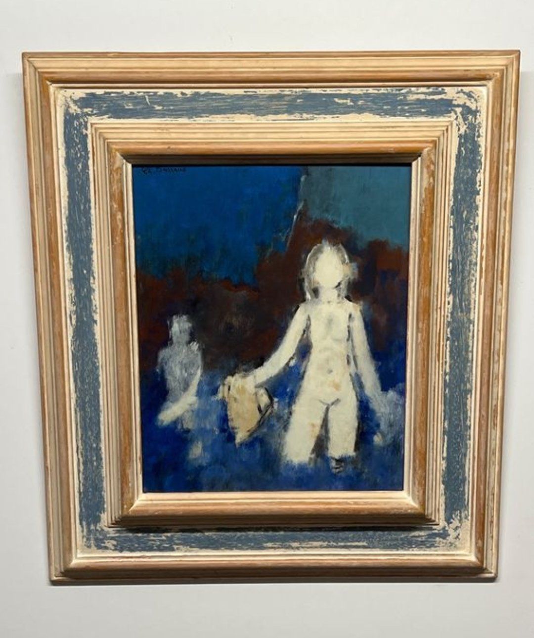 Gemälde: Tableau signé Charles Barraud, Baigneuses – Gebraucht aus Neuchâtel von ada_my2j