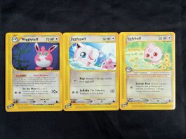 Wigglytuff, Jigglypuff, Igglybuff Skyridge - 34, 68 & 67/144