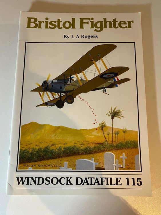 BUCH ENG BRISTOL FIGHTER WWI WINDSOCK DATAFILE 115 | Kaufen Auf Ricardo