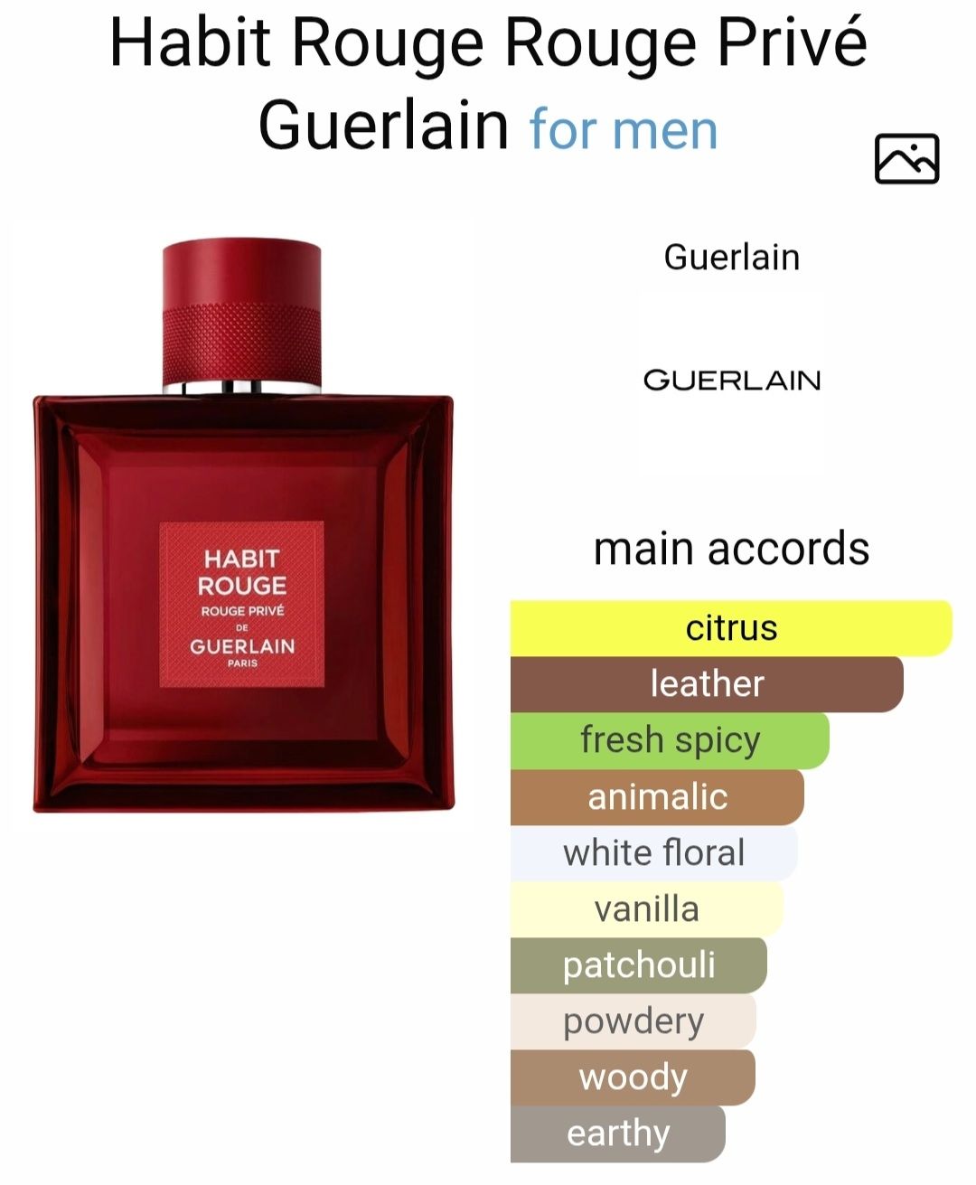 Guerlain Profumi & Eau de Toilette: GUERLAIN Habite rouge  rouge privé – Nuovo (secondo la descrizione) da Utzigen venduto da DRAGONY23 2
