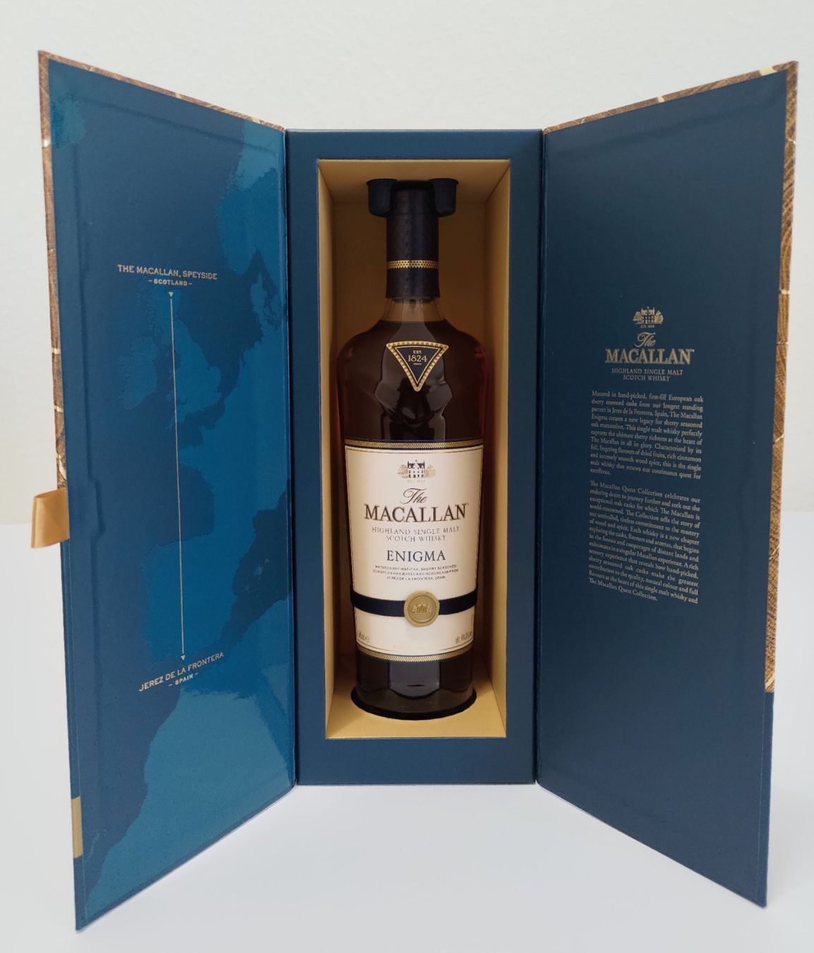 Macallan Bevande alcoliche: Macallan Enigma | 70 cl | 44,9% Vol. – Nuovo e nell'imballaggio originale da Cham venduto da Chri_nu 1
