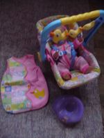 Baby Born Puppe mit Maxi Cosi, Schlafsack, Häfi wie neu
