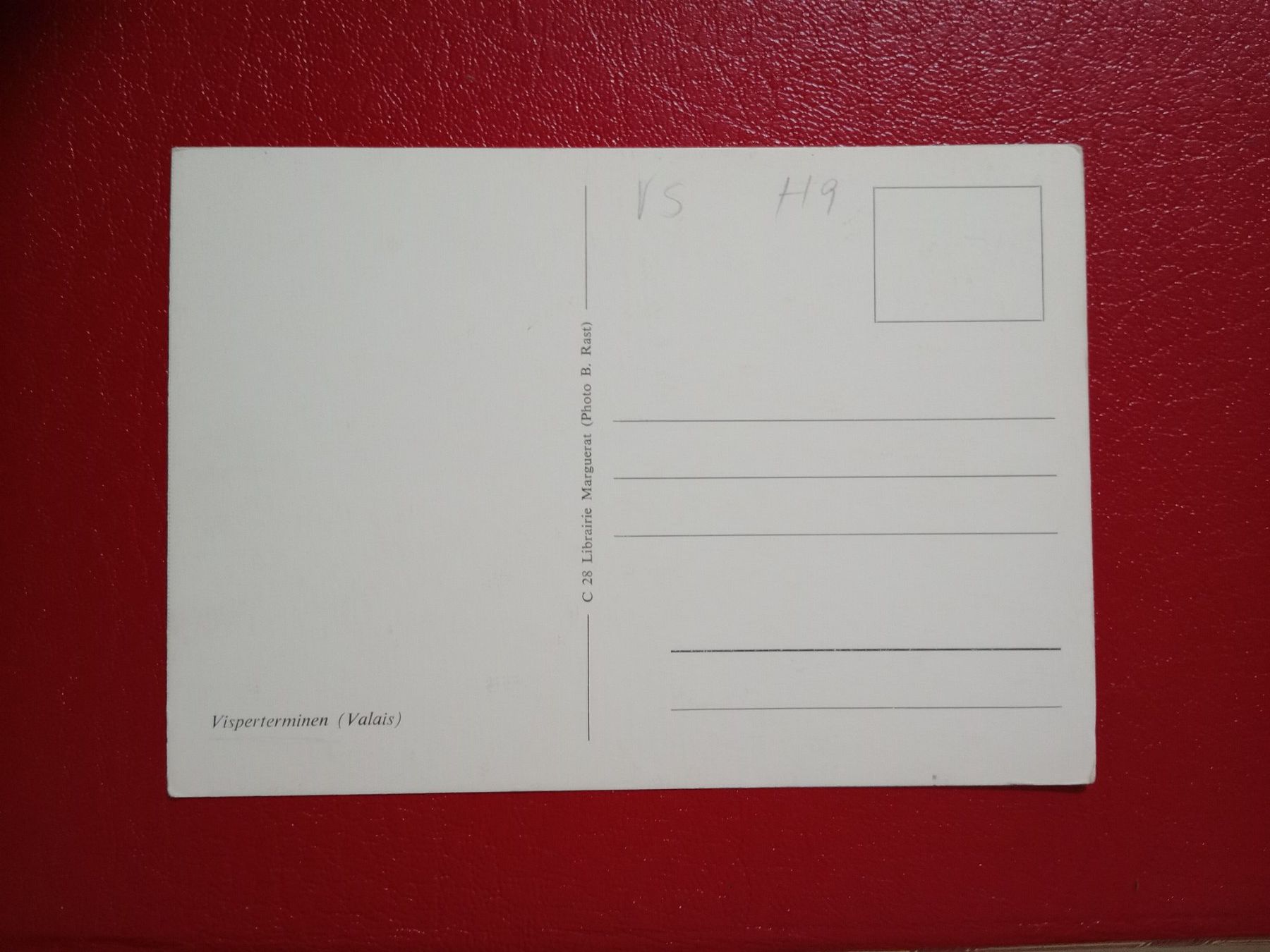 Cartoline postali: Visoerterminen Wallis ältere Edition – Usato da Küttigen venduto da Melisch1000 1
