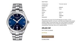 Elegante Tissot Uhr wie neu