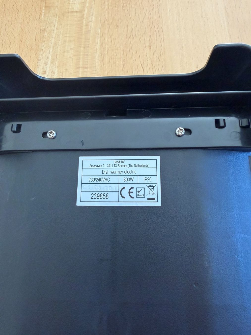 Servierplatten: Warmhalteplatte 60cm X 20cm – Gebraucht aus Schneisingen von Franky_61 3