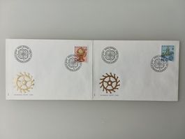 1983 FDC Europamarken Einzelwerte