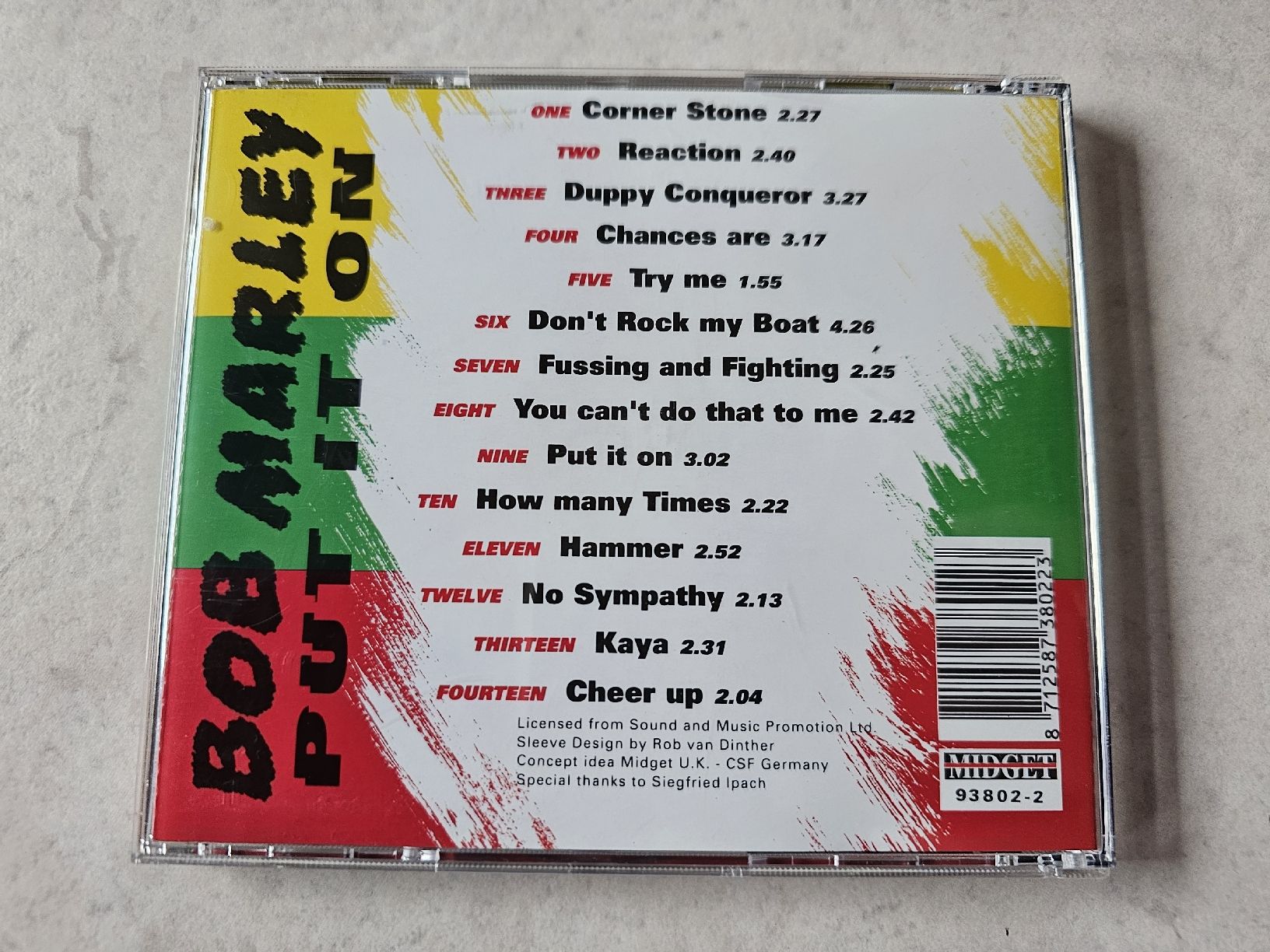 CDs: Bob Marley  -  Put In On – D'occasion à Schneisingen par backstore24 1
