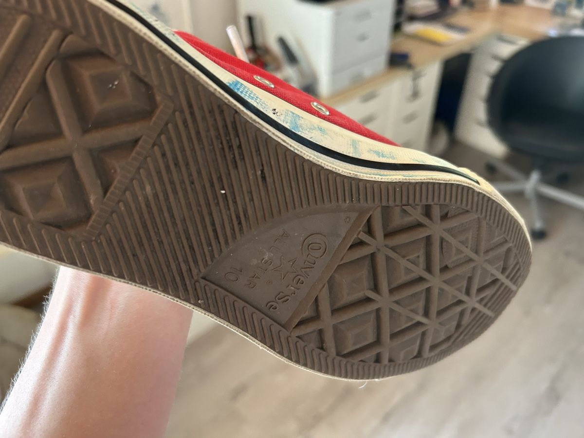 Scarpe da uomo: Custom converse – Usato da Erlinsbach venduto da Lilla2 2
