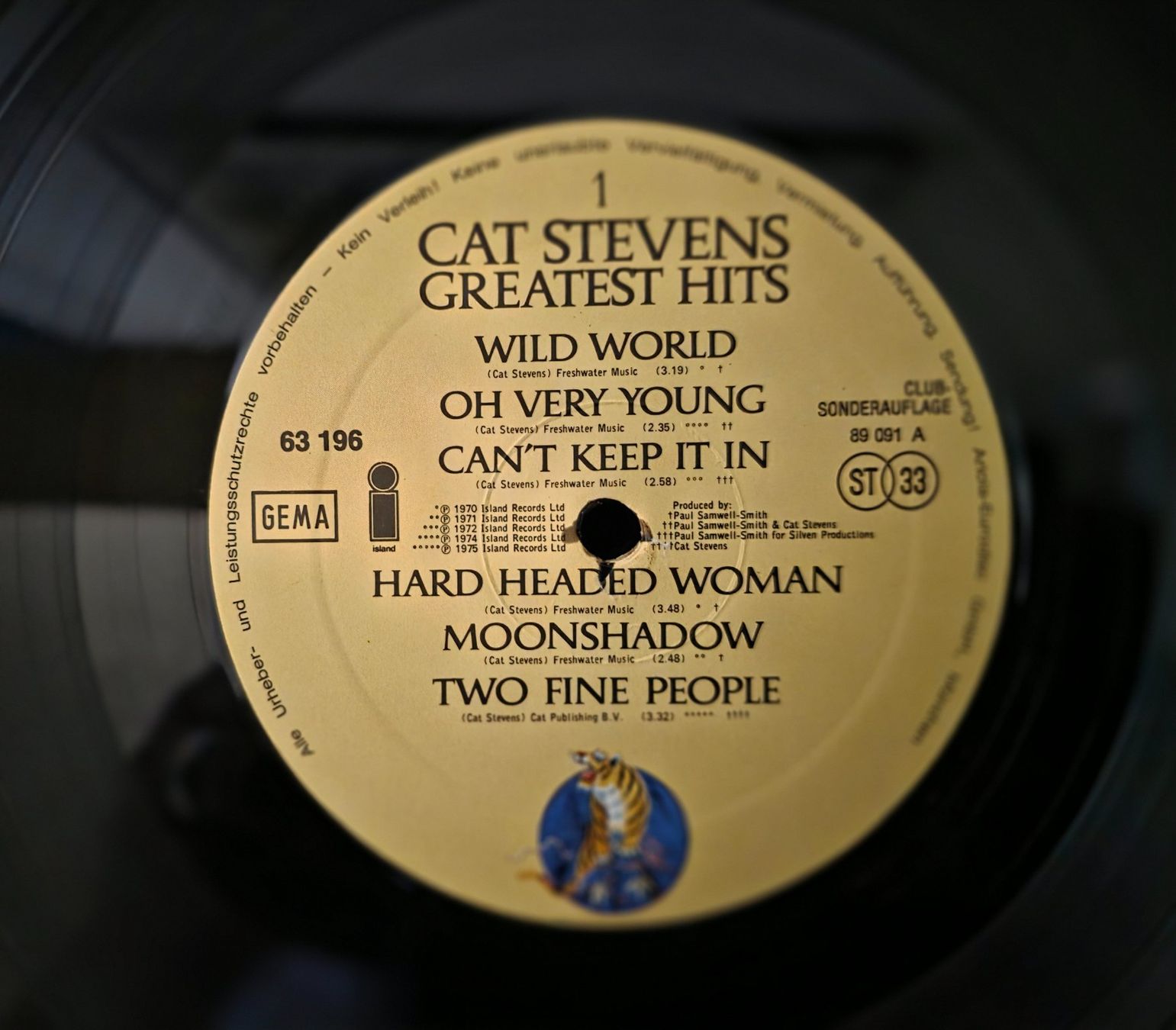 Dischi in vinile: Cat Stevens LP – Greatest Hits – Usato da Root venduto da atelier22 2