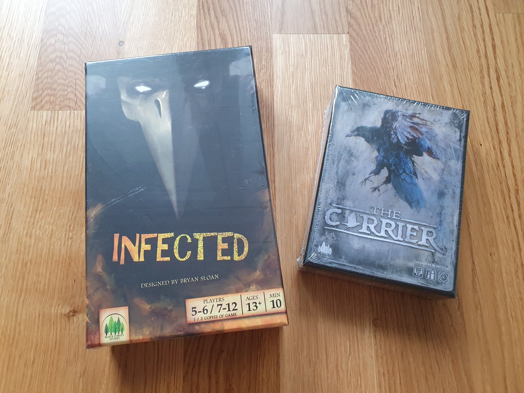 Giochi: Infected + The Carrier (Kickstarter edition) – Nuovo e nell'imballaggio originale da Puidoux venduto da Svreber