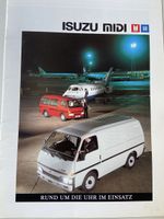 ISUZU MIDI Prospekt General Motors brochure 1988 1989