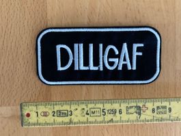 Dilligaf Patch Aufnäher Metal Rock Band 1