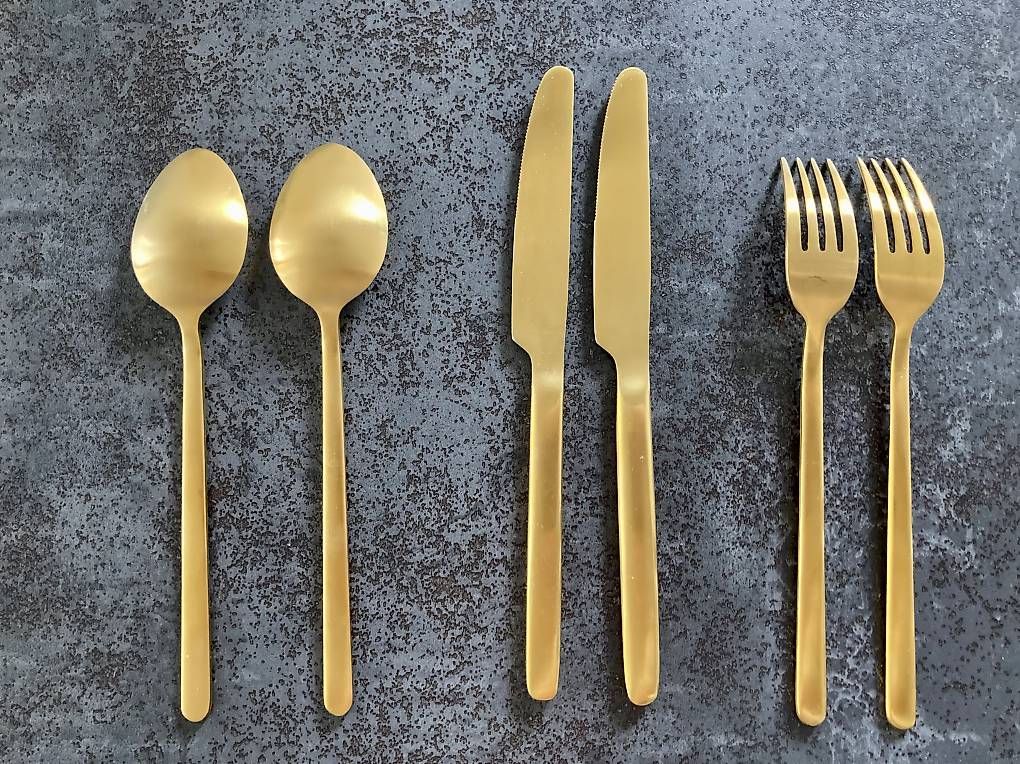 Set di posate: Goldenes Besteck 6-teilig – Usato da Muttenz venduto da jea_2wtm 1