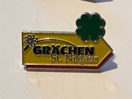 1 Pin Grächen St. Niklaus Wegweiser