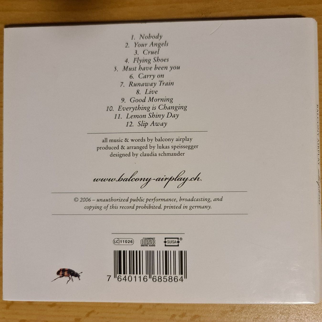 CDs: Balcony Airplay solarplexus – Gebraucht aus Dintikon von Vexi 1