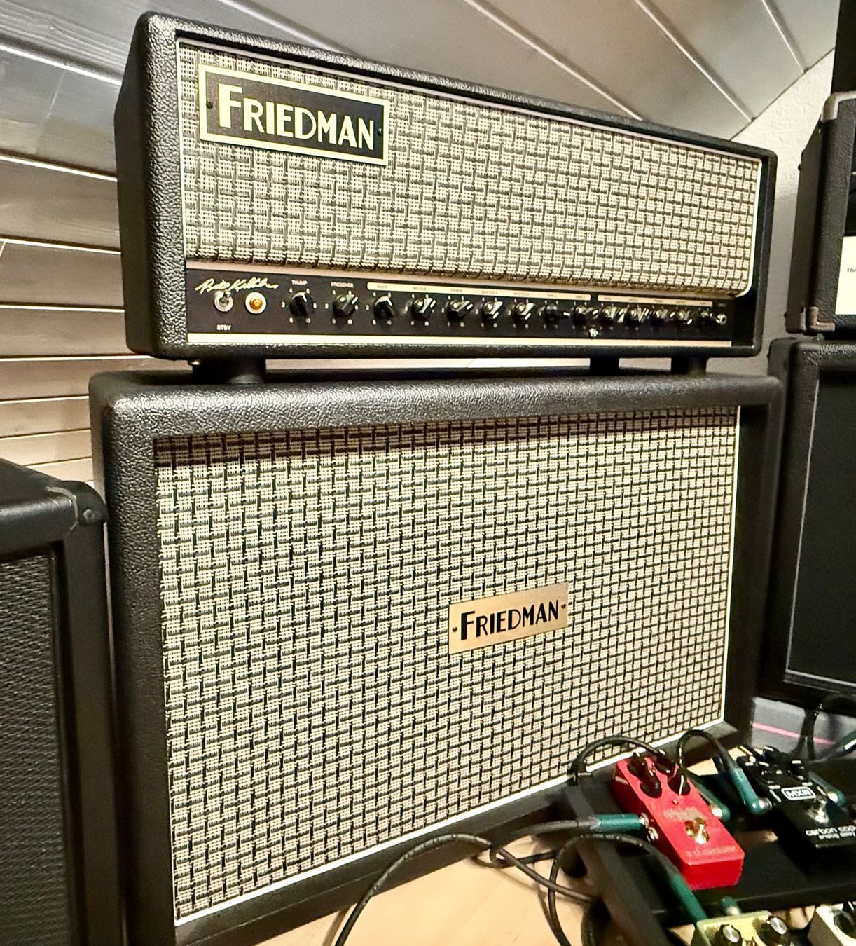 Friedman Amplificatori: FRIEDMAN BUTTERSLAX inkl. 2x12 Checkered Cab – Usato da Würenlos venduto da Boizzer 2