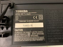 Videorecorder Toshiba V-729EG ShowView NICAM VHS