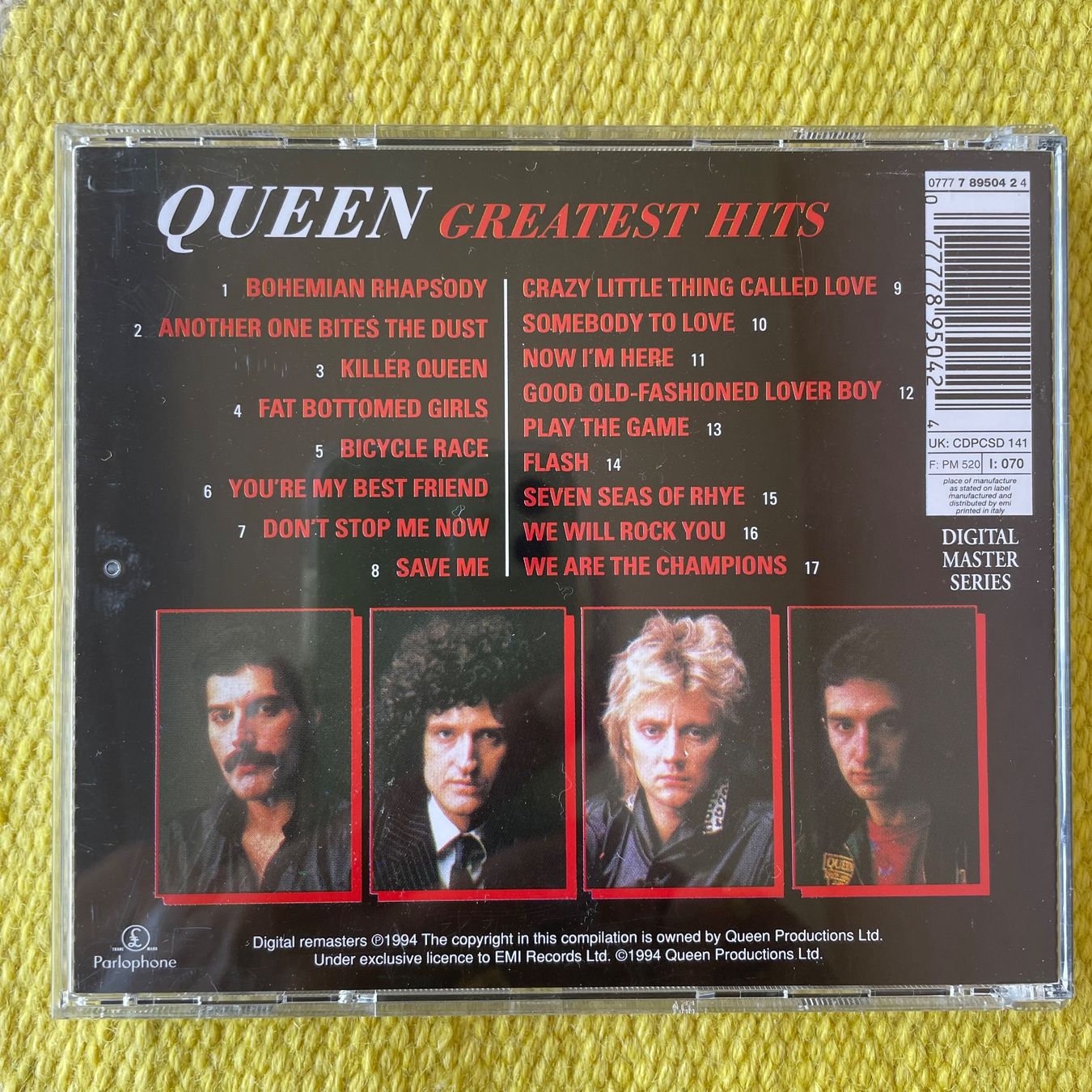 CD: QUEEN-GREATEST HITS – Usato da Rorschacherberg venduto da CD-Roli 1