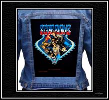 Rücken-Aufnäher *Scorpions* - Original Back Patch