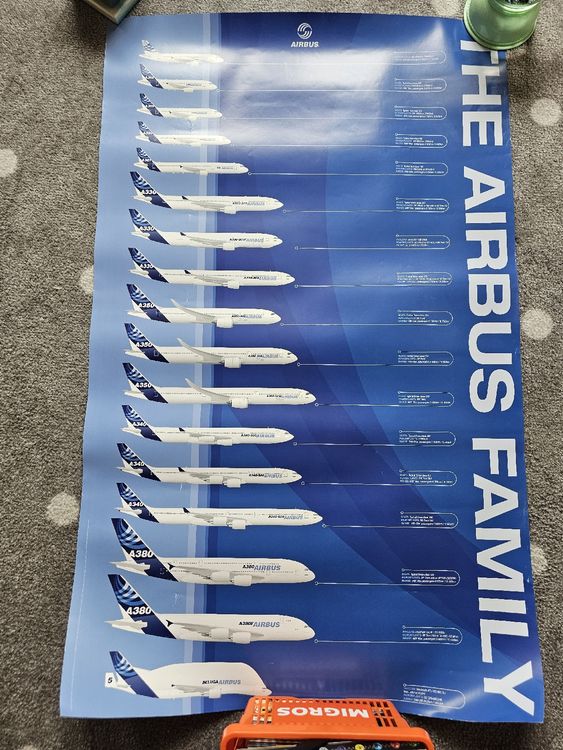 3x original Airbus Poster | Kaufen auf Ricardo