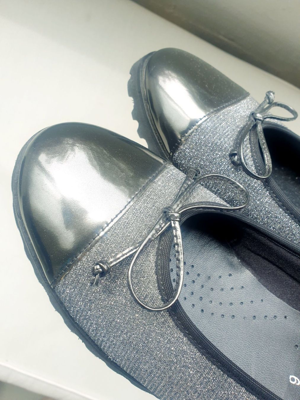 Gabor Scarpe da donna: GABOR BALLERINAS 6 39 LACKLEDER GLITZER LEDER SCHUHE BASIC – Nuovo (secondo la descrizione) da Elsau venduto da the-colorful-side 5